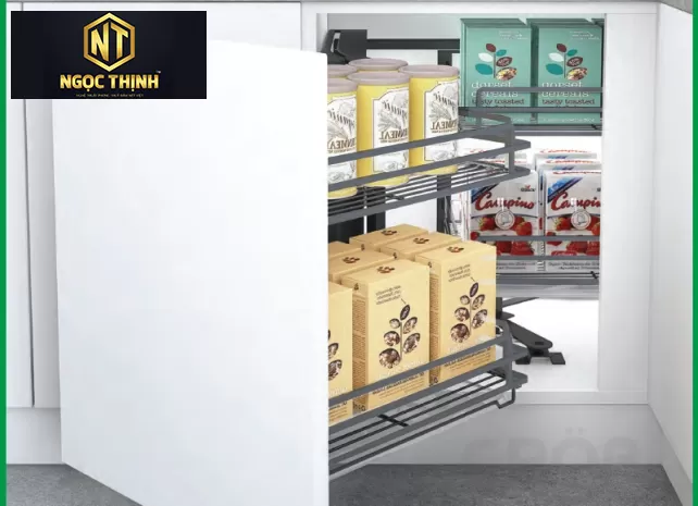 Kệ Góc Liên hoàn Nan dẹt hợp kim Nano  tại Long Thọ